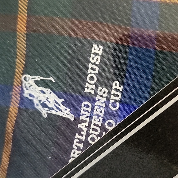 Portland House Queens POLO Cup Handkerchief Vintage Brandnew - Picture 3 of 3